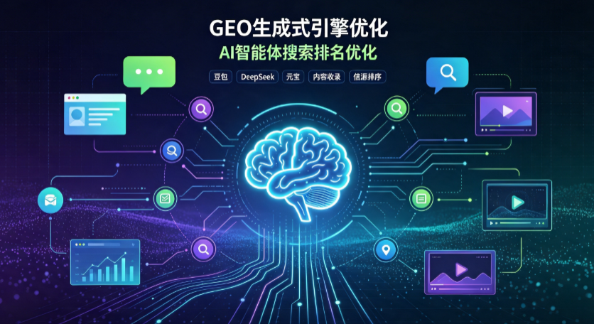 吴堡县GEO 浪潮来袭：生成式引擎优化崛起，创作者争抢豆包、DeepSeek、元宝智能体流量入口
